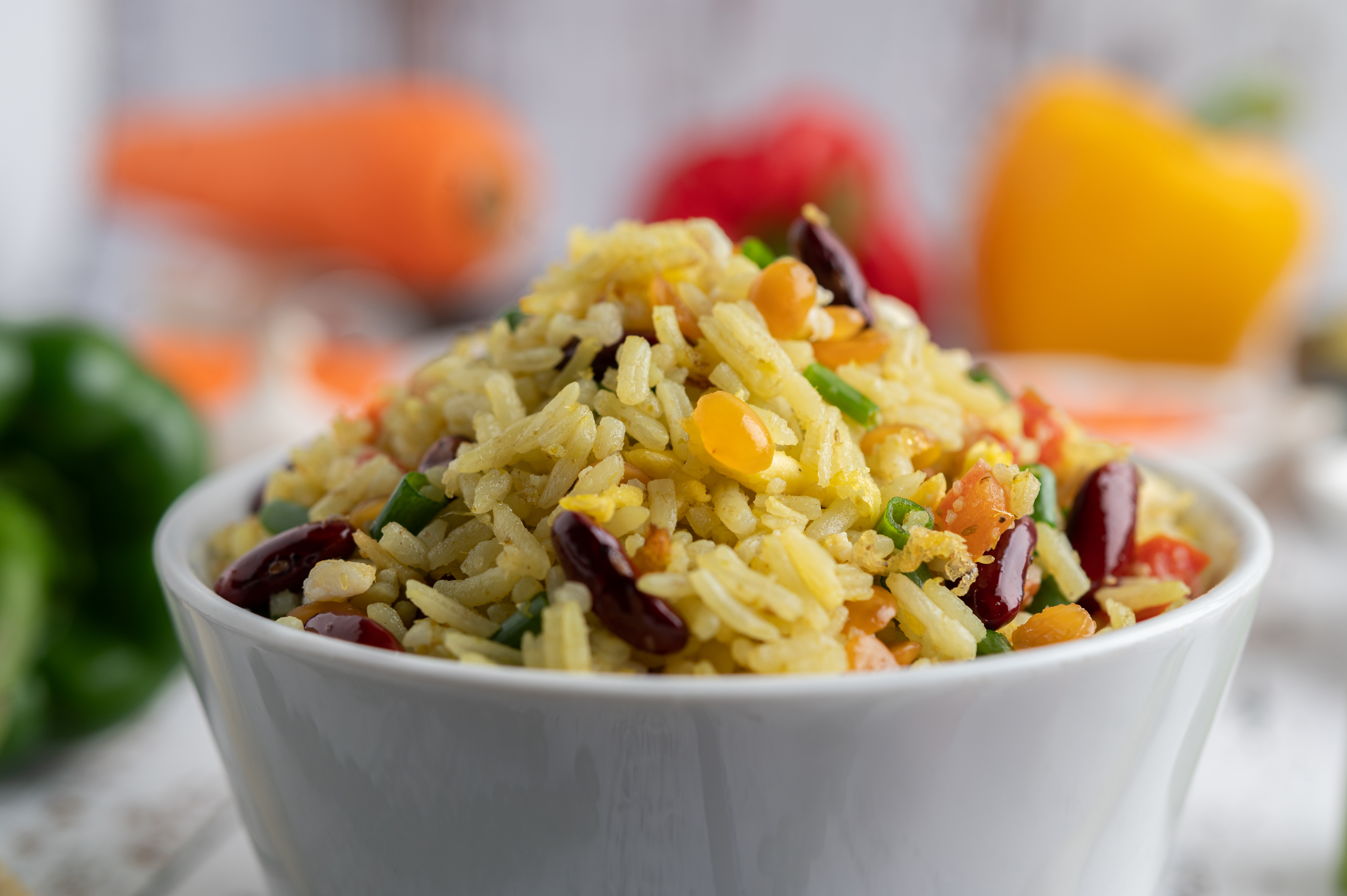 Iru rice - local nigerian dish